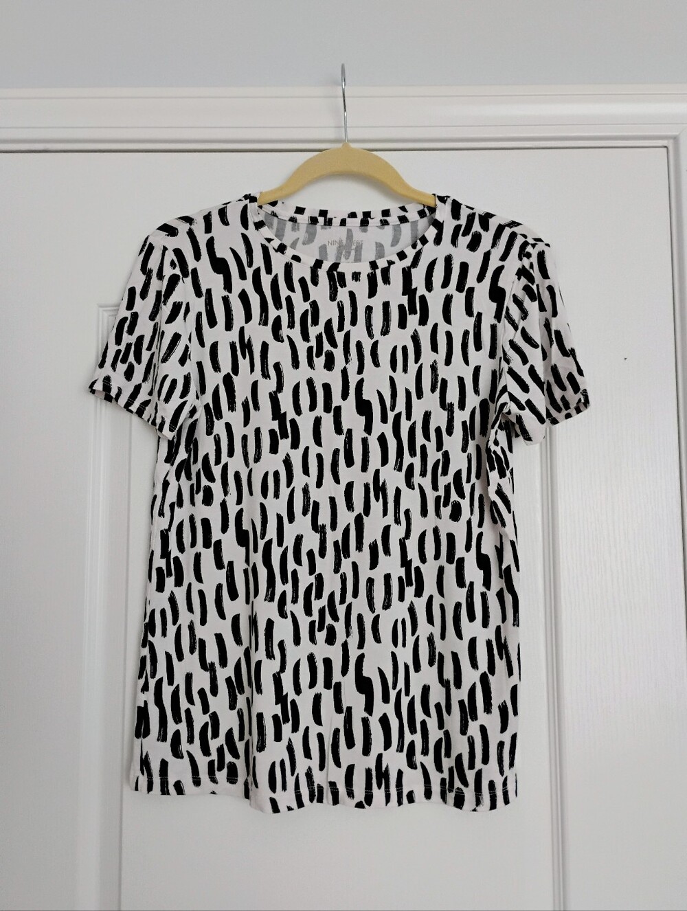 Nine West B+W Artsy Blouse